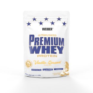   Weider Premium Whey Protein 500 g fehérjepor - vanília-karamella