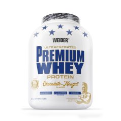   Weider Premium Whey Protein 2,3 kg fehérjepor - csokoládé-nugát