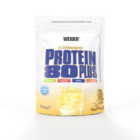 Weider Protein 80 Plus 500 g fehérjepor - vanília