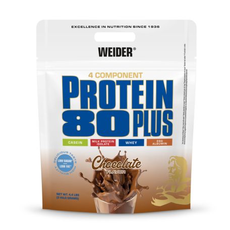 Weider Protein 80 Plus 2 kg fehérjepor - csokoládé