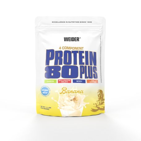 Weider Protein 80 Plus 500 g fehérjepor - banán