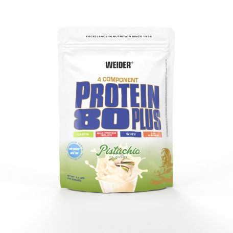 Weider Protein 80 Plus 500 g fehérjepor - pisztácia