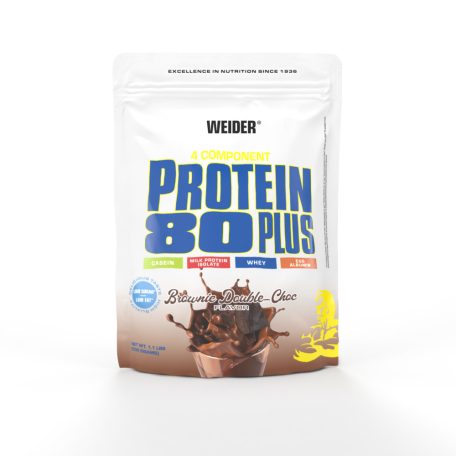 Weider Protein 80 Plus 500 g fehérjepor - kakaóspiskóta