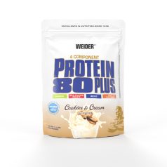 Weider Protein 80 Plus 500 g fehérjepor - keksz-tejszín