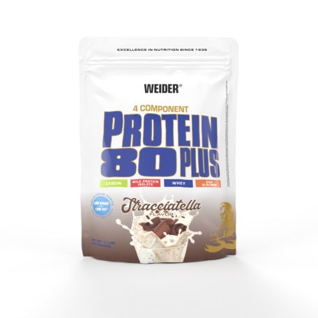 Weider Protein 80 Plus 500 g fehérjepor - sztracsatella