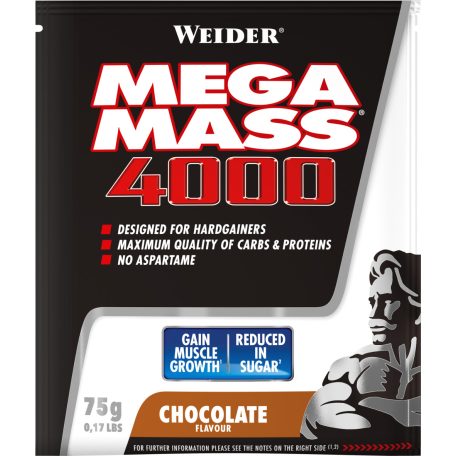 Weider Giant Mega Mass 4000 75 g tömegnövelő - csokoládé