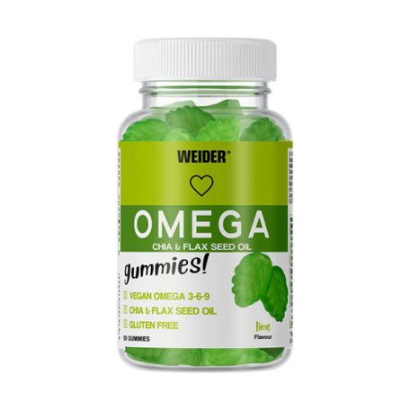 Weider Omega Up 50 gumicukor - Lime ízben