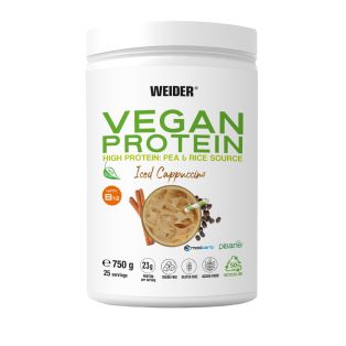 Weider Vegan Protein 750 g vegán fehérjepor - kapucsínó