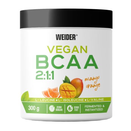 Weider Vegan BCAA 300 g vegán aminosav - mangó-narancs
