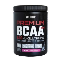   Weider Premium BCAA 8:1:1 + Glutamine ZERO 500 g aminosav - pink limonádé