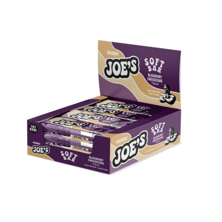 Weider Joe's Soft Bar 50 g energia szelet (12db/doboz) - áfonyás-sajttorta