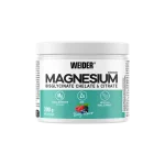 Magnézium-biszglicinát és magnézium-citrát weider magnesium powder 200g